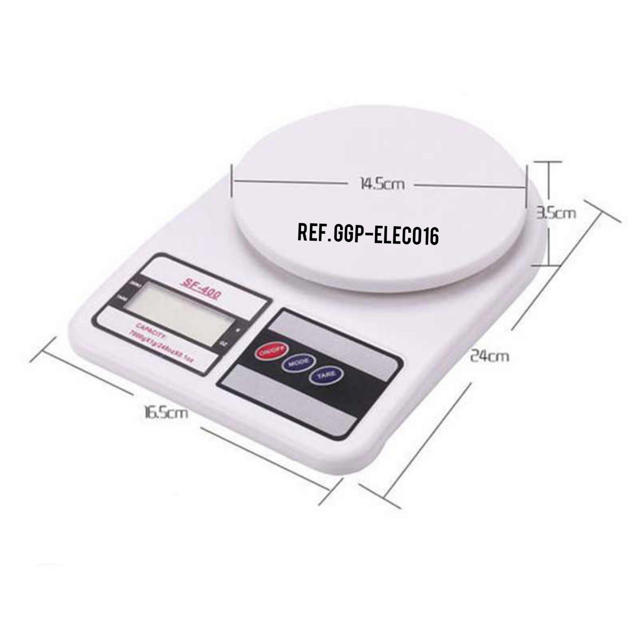 Gramera Bascula DIGITAL LCD De Alimentos