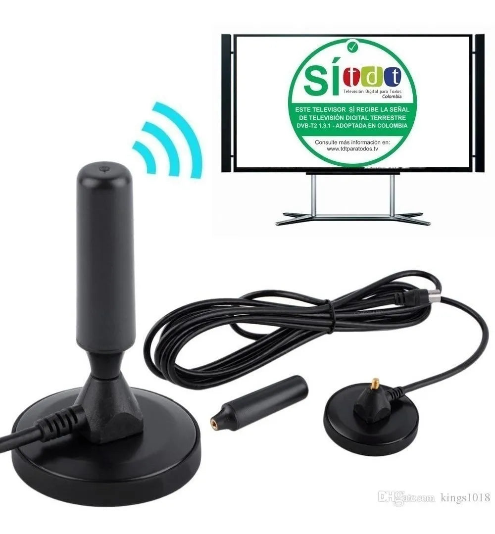 (compra 1, lleva 2) antena tdt de 30 dec