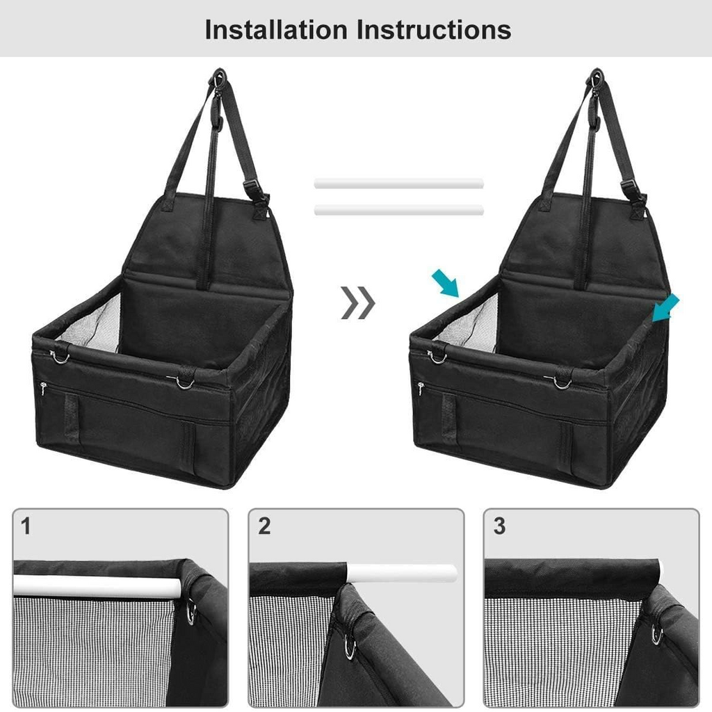 Cargador de mascotas para silla de carro