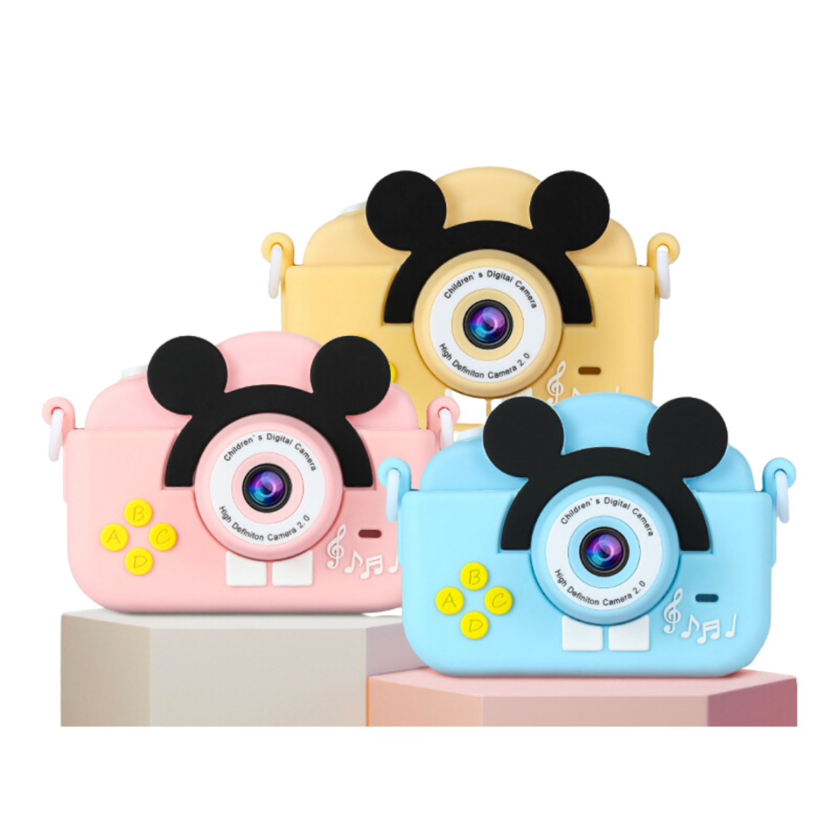 Camara digital infantil mickey mouse x2c