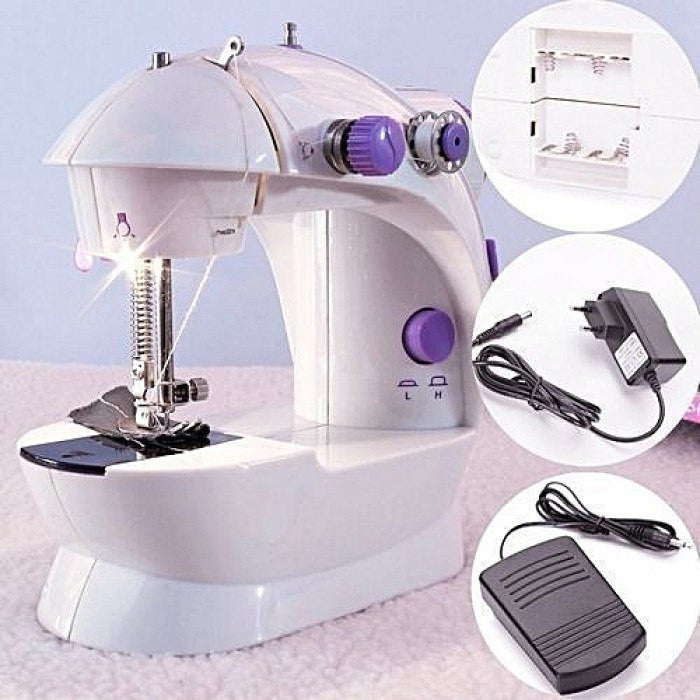 Mini máquinas de coser eléctrica