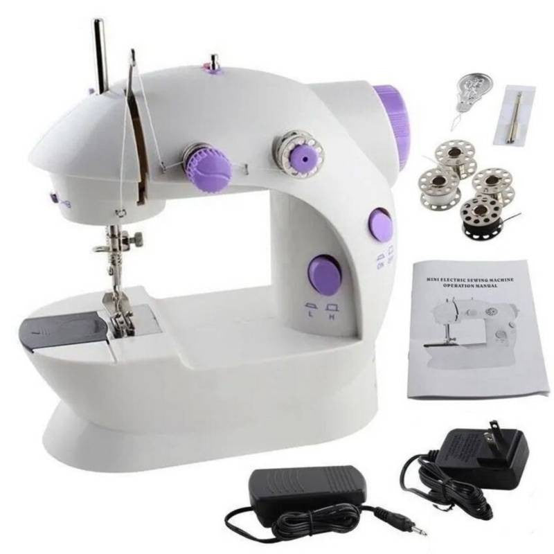 Mini máquinas de coser eléctrica