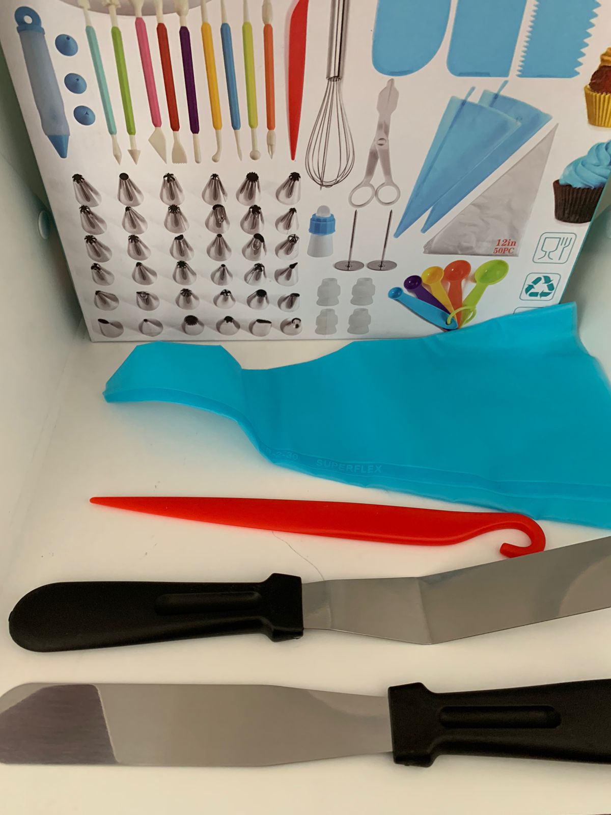 Kit Decoración Pastelería 66pzs