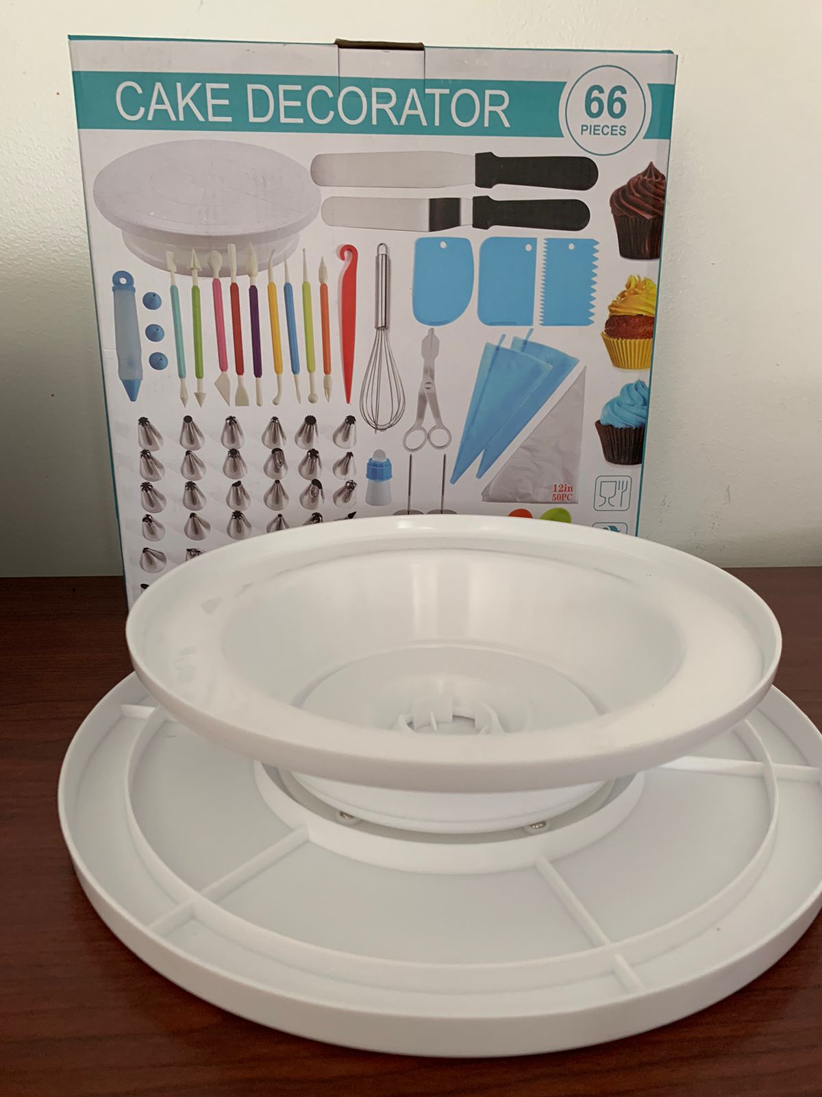 Kit Decoración Pastelería 66pzs