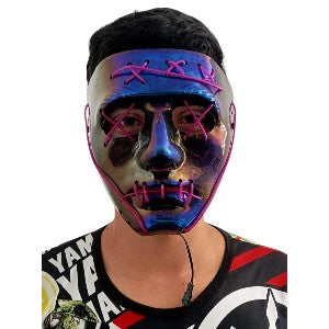 MASCARA PURGA LED-ANONIMUS HALLOWEEN