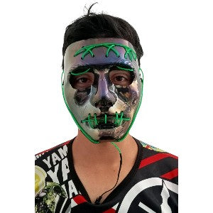 MASCARA PURGA LED-ANONIMUS HALLOWEEN