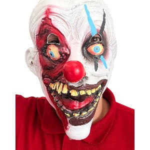 Máscara de terror ojos locos