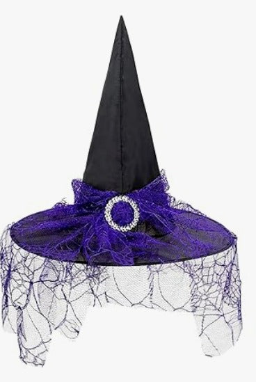 Sombrero de Bruja con Velo