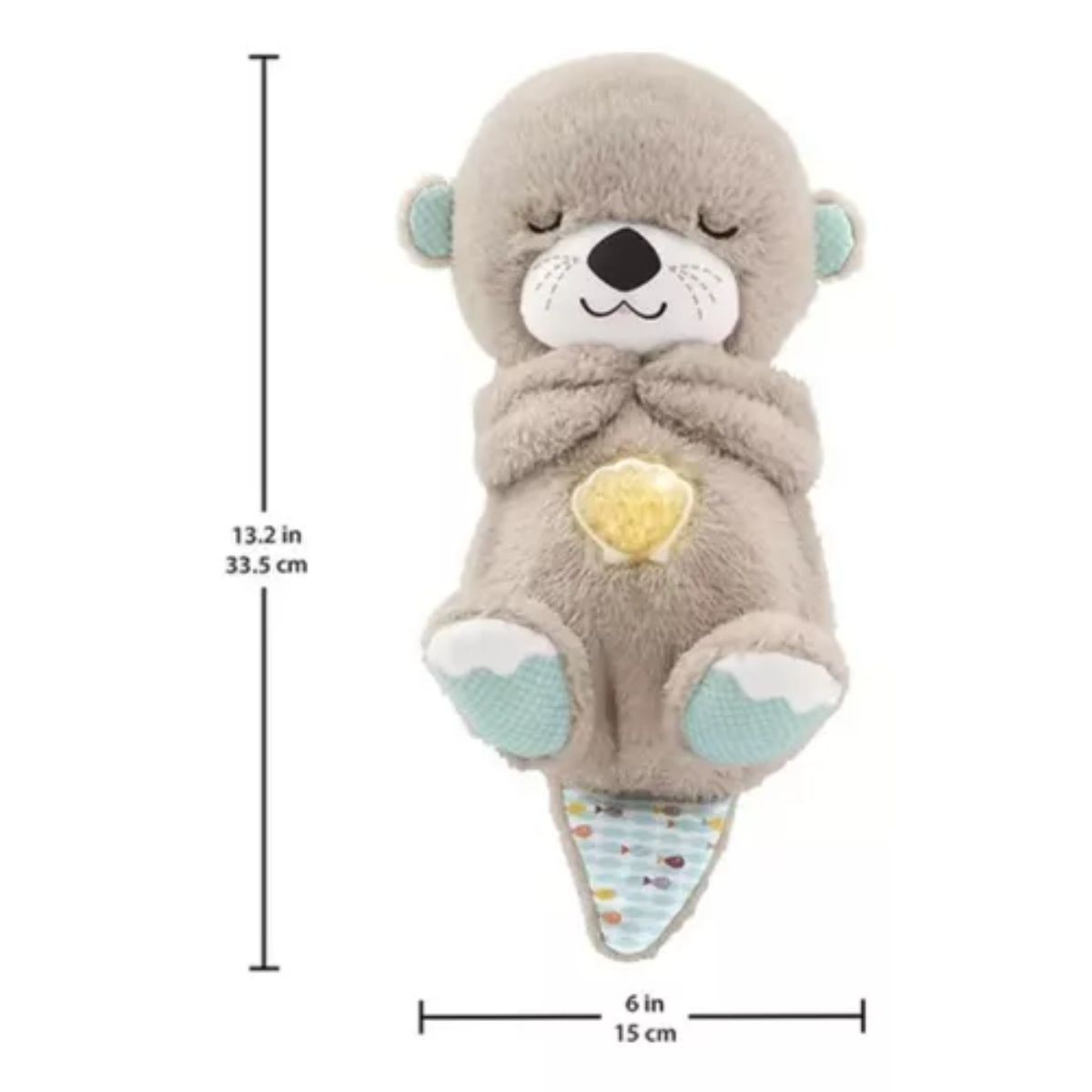 Peluche de nutria peluche que respira