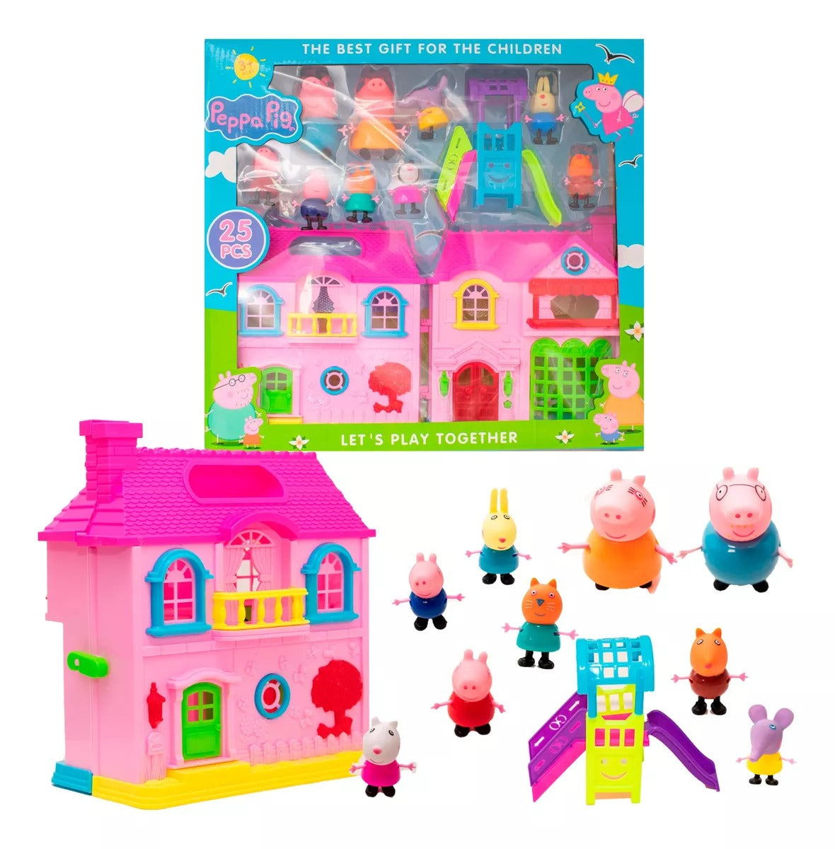 Set Casita De Peppa Pig