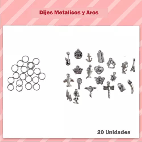 Kit para hacer pulseras de mariposa