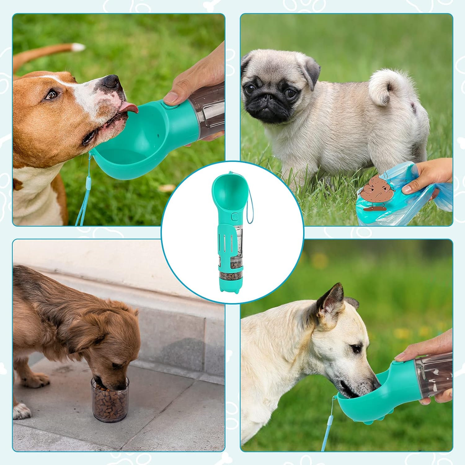 BOTELLA DE MASCOTAS MULTIFUNCIONAL D