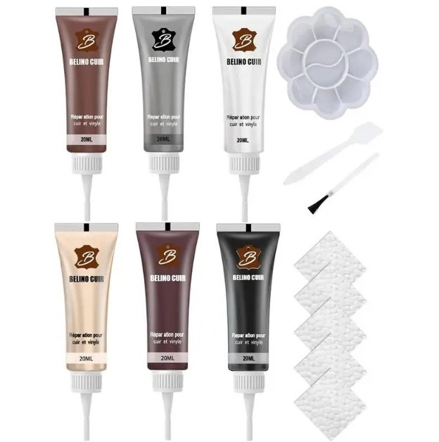 CREMA DE REPARACION PARA CUERO X6 UNIDAD