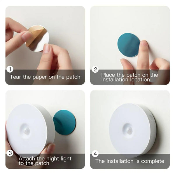 LIGHT WITH MOTION SENSOR X3 UNITS