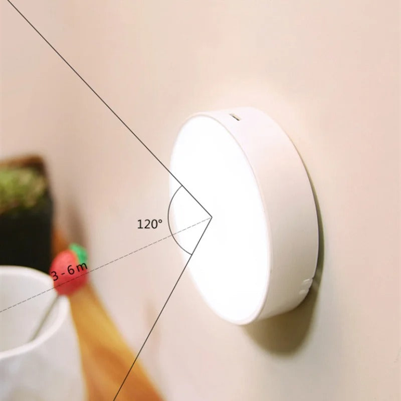 LUZ CON SENSOR DE MOVIMIENTO X3 UNDS