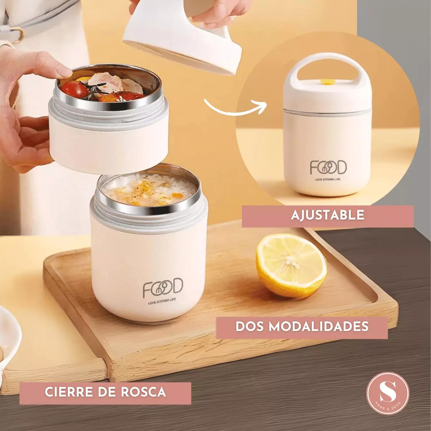 TERMO LONCHERA TERMICA BOLSO