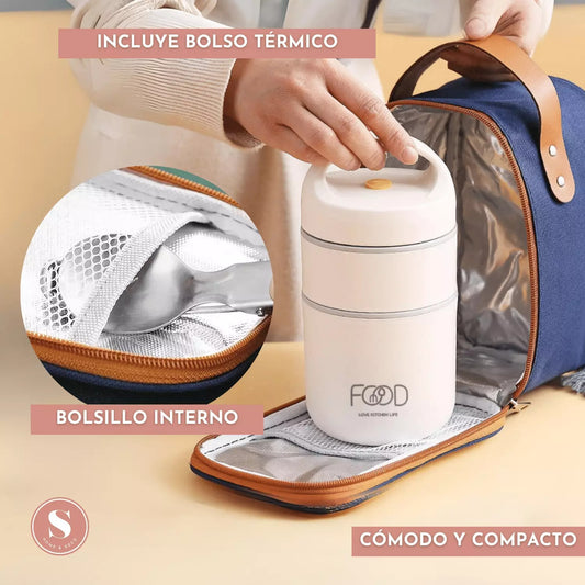 TERMO LONCHERA TERMICA BOLSO