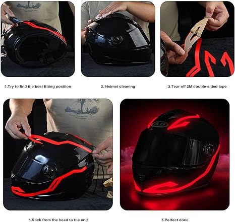 Luces de casco led