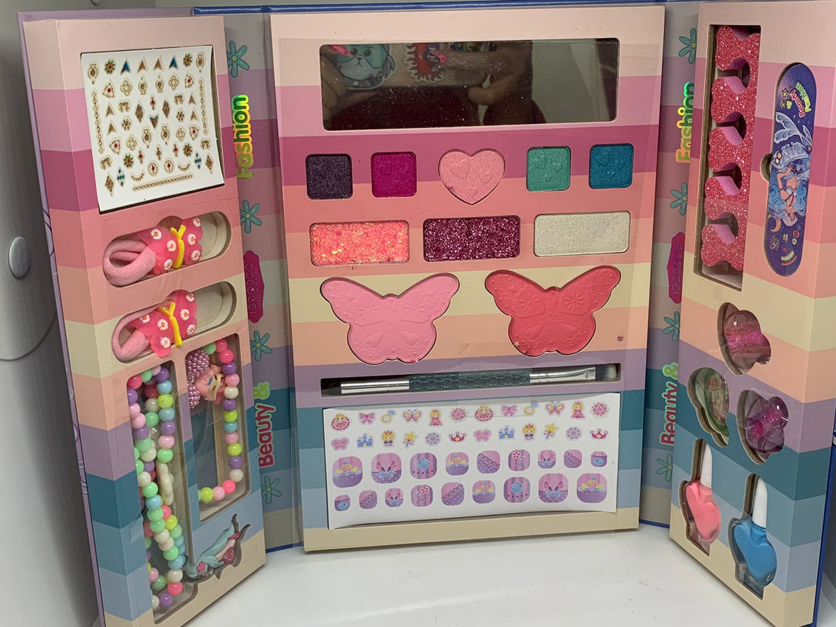 Maquillaje infantil desplegable