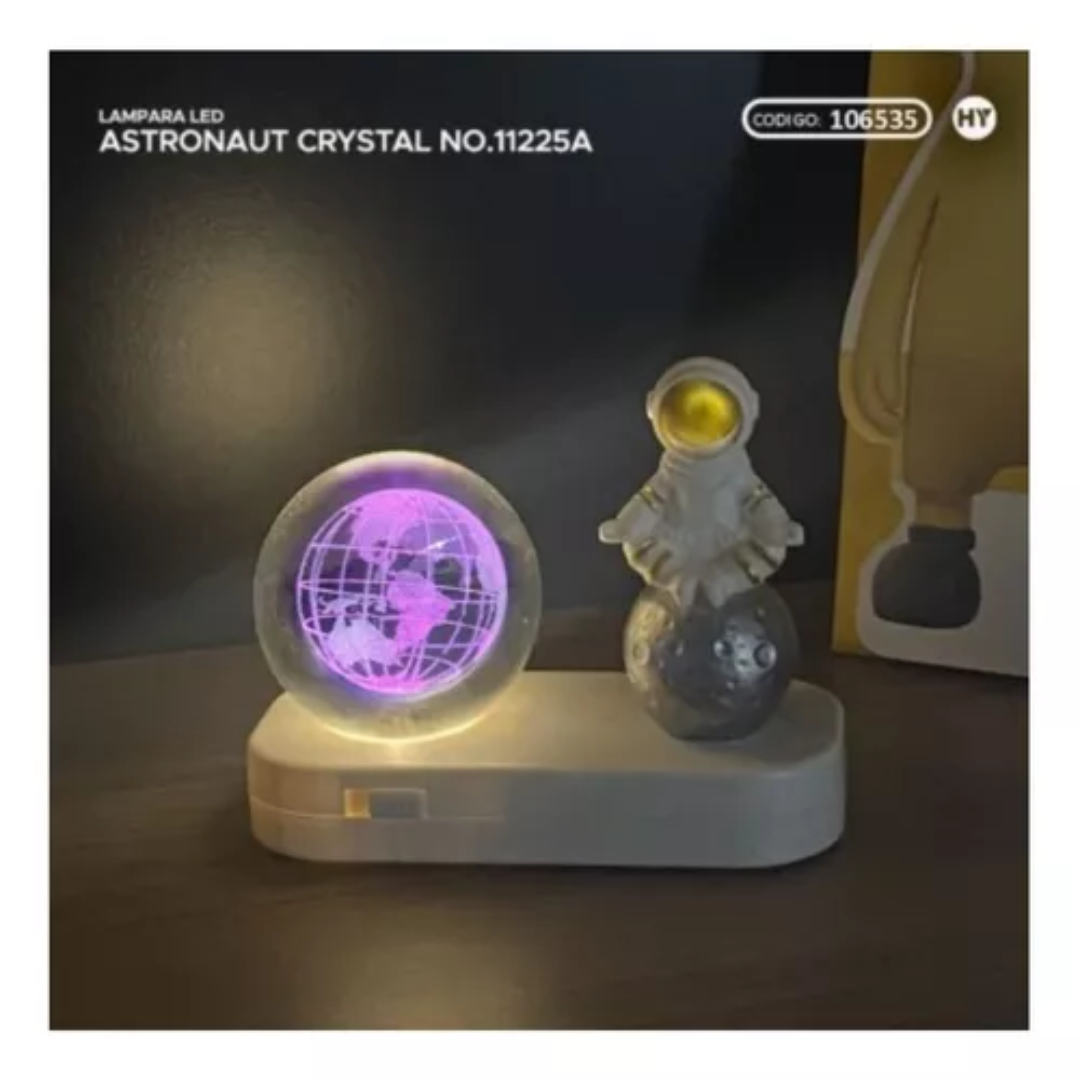 Esfera Iluminada Astronauta Agregar
