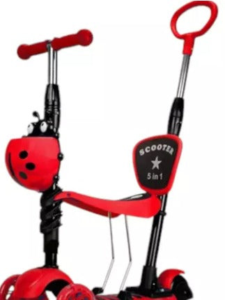 Patineta 5 En 1 Scooter Niños