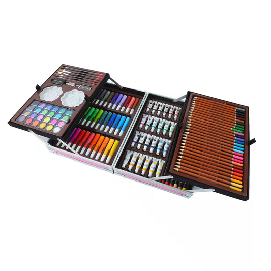 SET DE ARTE MALETA METALICA