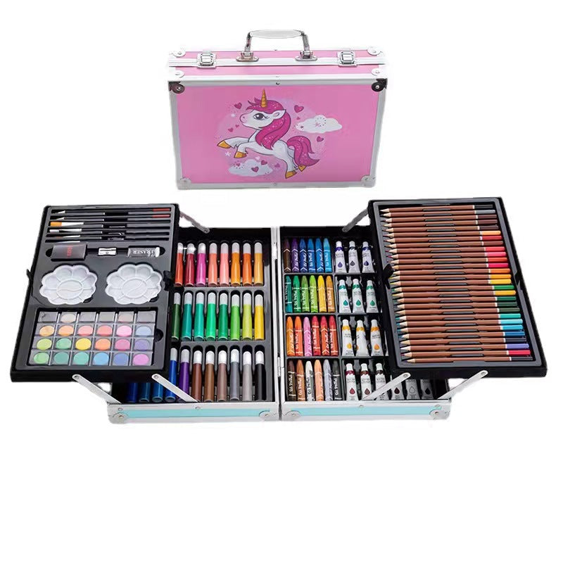 SET DE ARTE MALETA METALICA