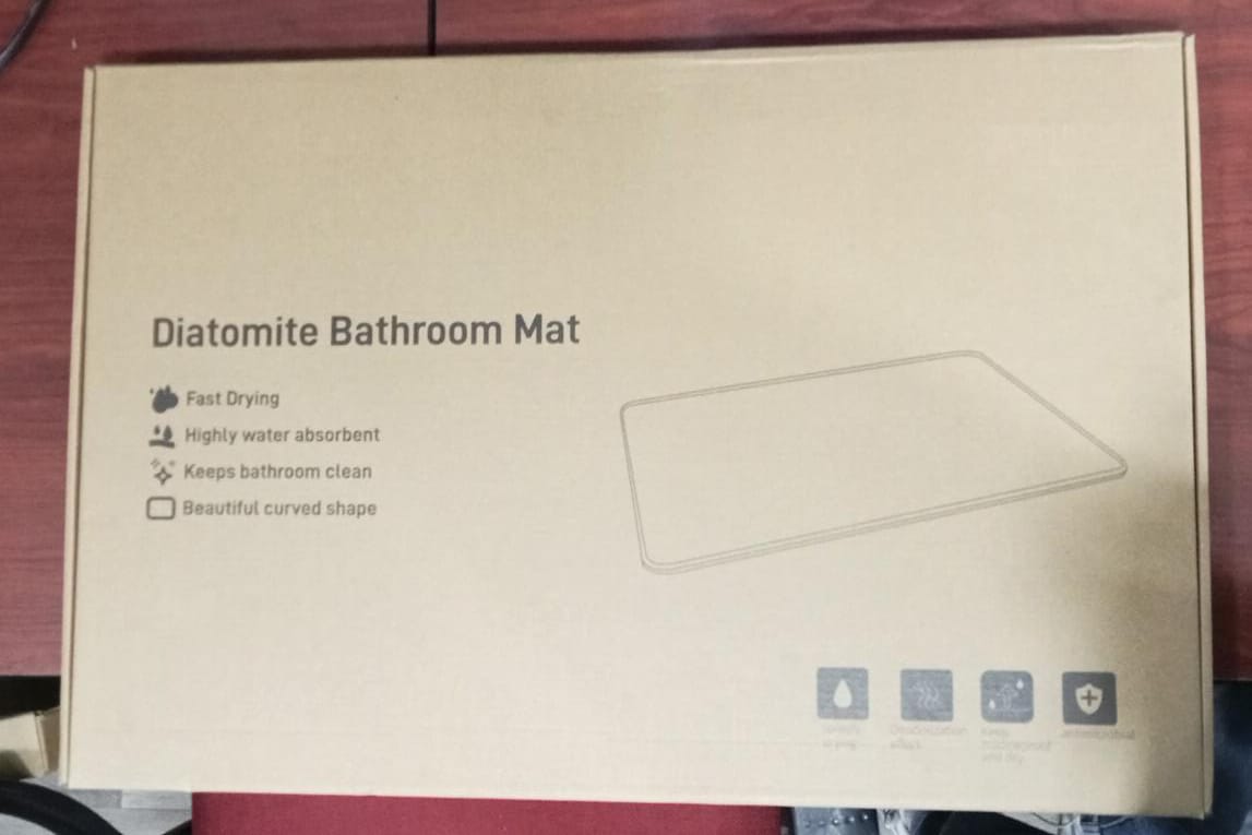 Tapete de baño de piedra