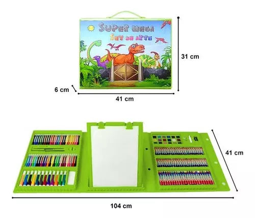 Set de arte infantil con tablero 208