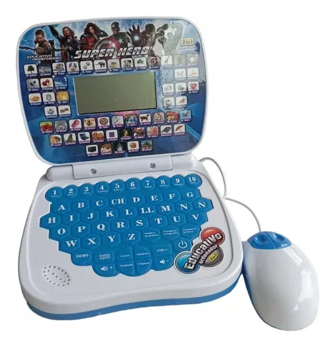 Computador didáctico personajes