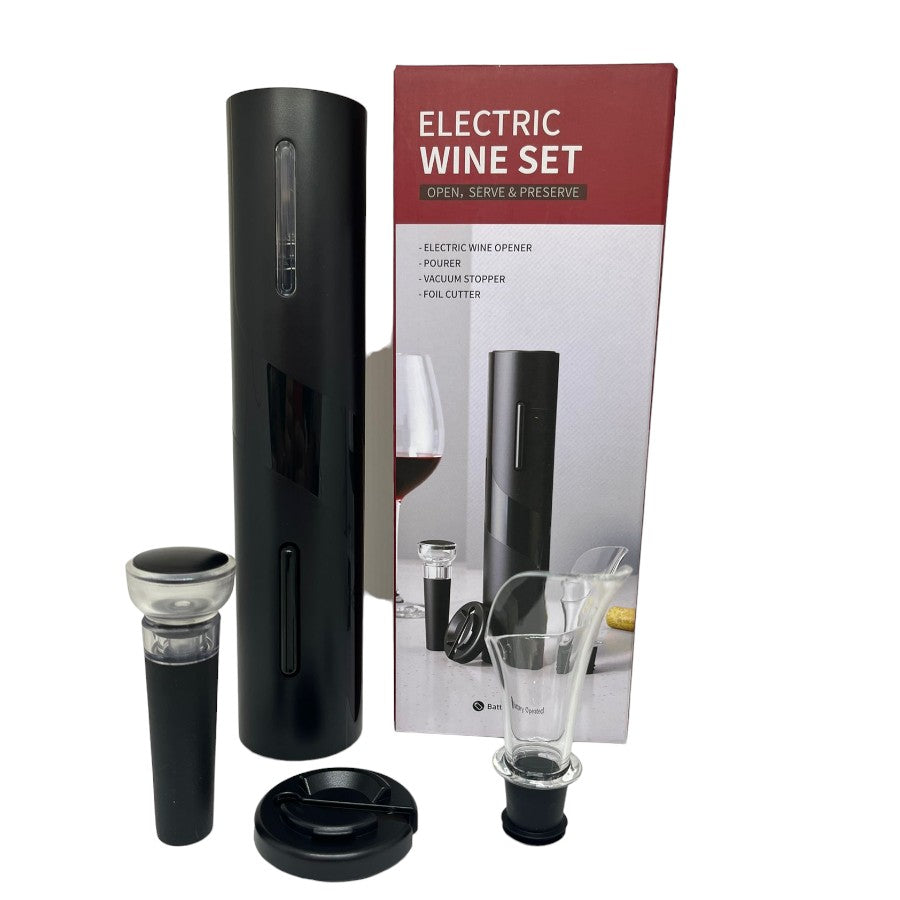 Descorchador de  Vino + accesorios