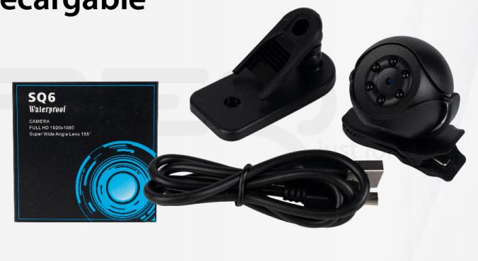Cámara Mini Recargable Sq6