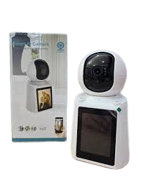 Cámara Mini Wifi Con Pantalla 360°