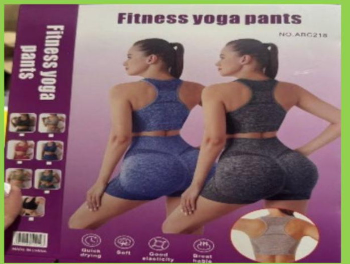 Conjunto de yoga 5 puntos