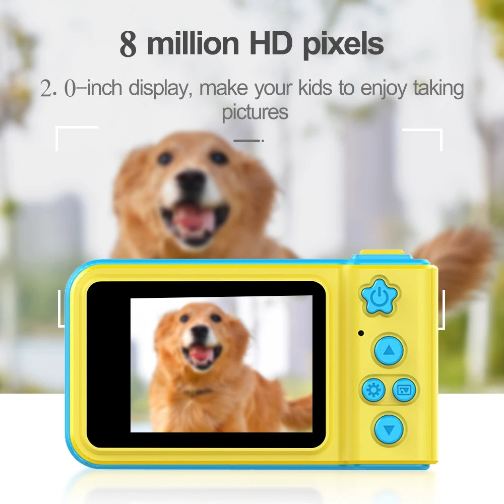 Camara digital infantil pantalla 2 pulga