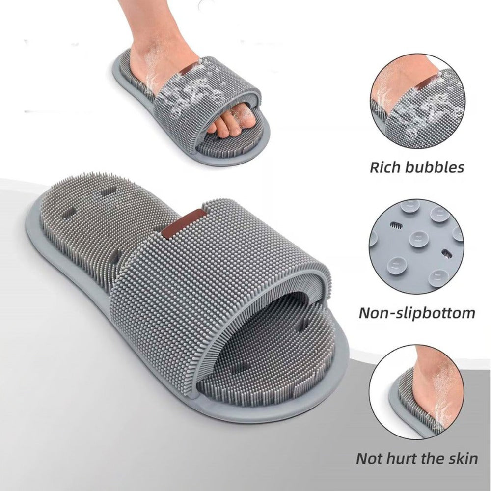 Zapatilla Chancla De Baño Limpiador pies