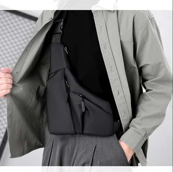 Bolso de hombro para hombre antirobo imp
