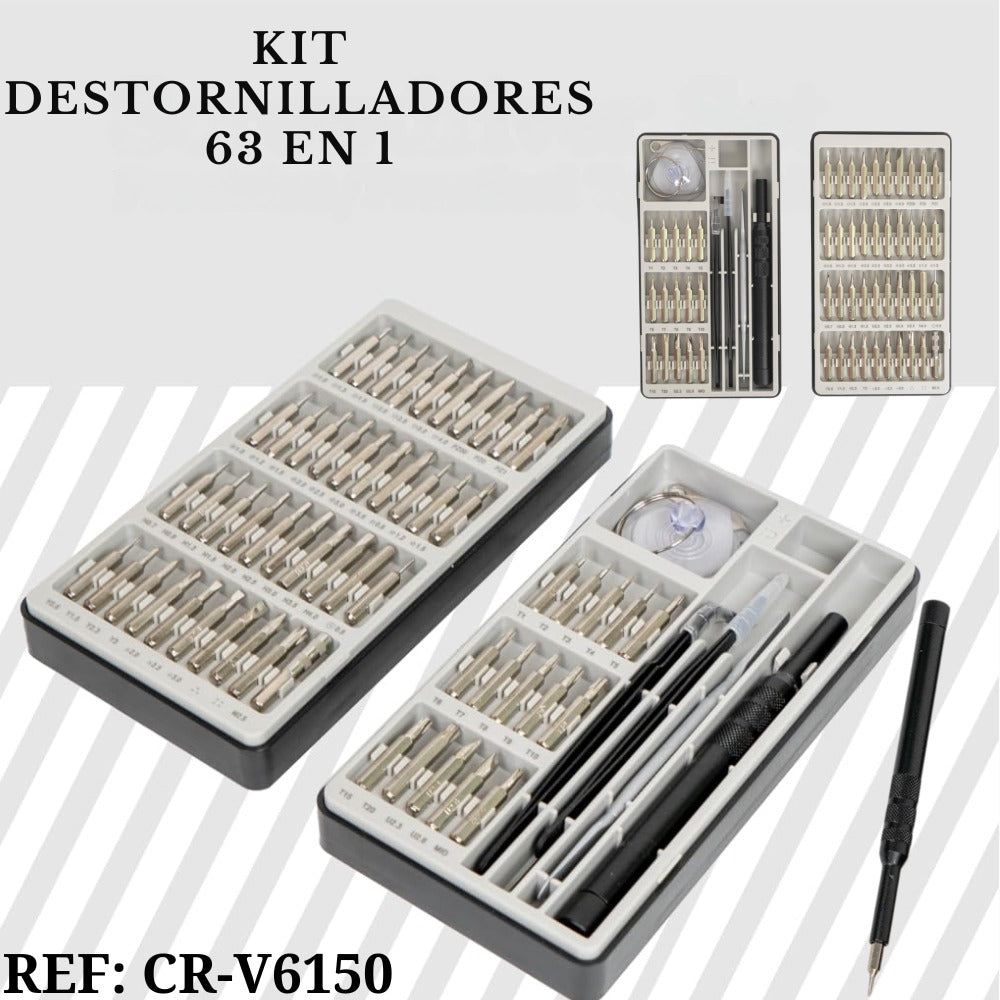 Kit De Destornillador De Precision V6150