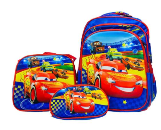 Combo: Maleta-Lonchera-Cartuchera NIño