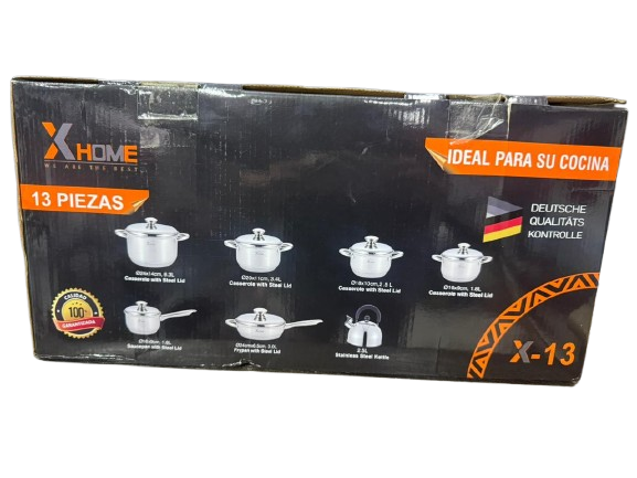 Set De Ollas  13 Piezas