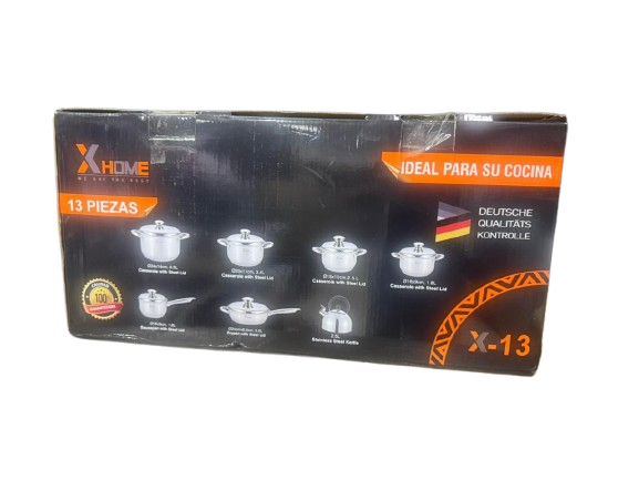 Set De Ollas  13 Piezas