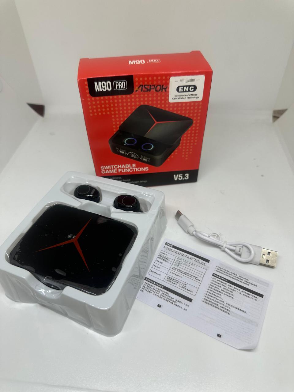 COMBO AUDIFONOS M90 +Powerbank