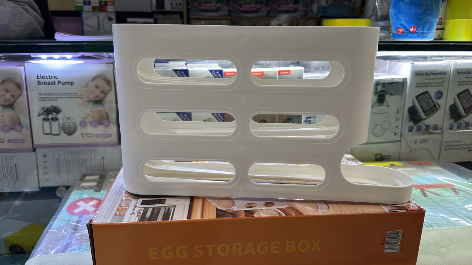Organizador de Huevos de 3 niveles
