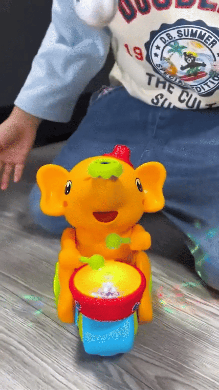 ELEFANTE MUSICAL  LED