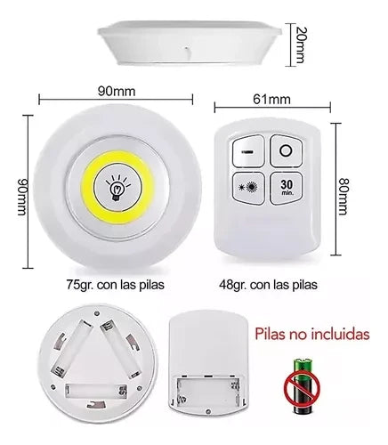 Lámparas Luz Led X3