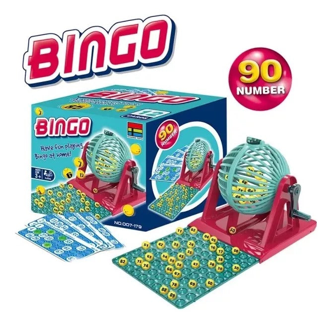 Mini Bingo Balotero 90 Numeros