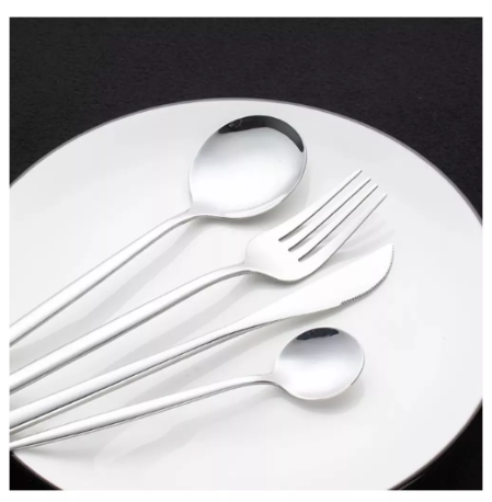 Set cubiertos 30 pzas plata