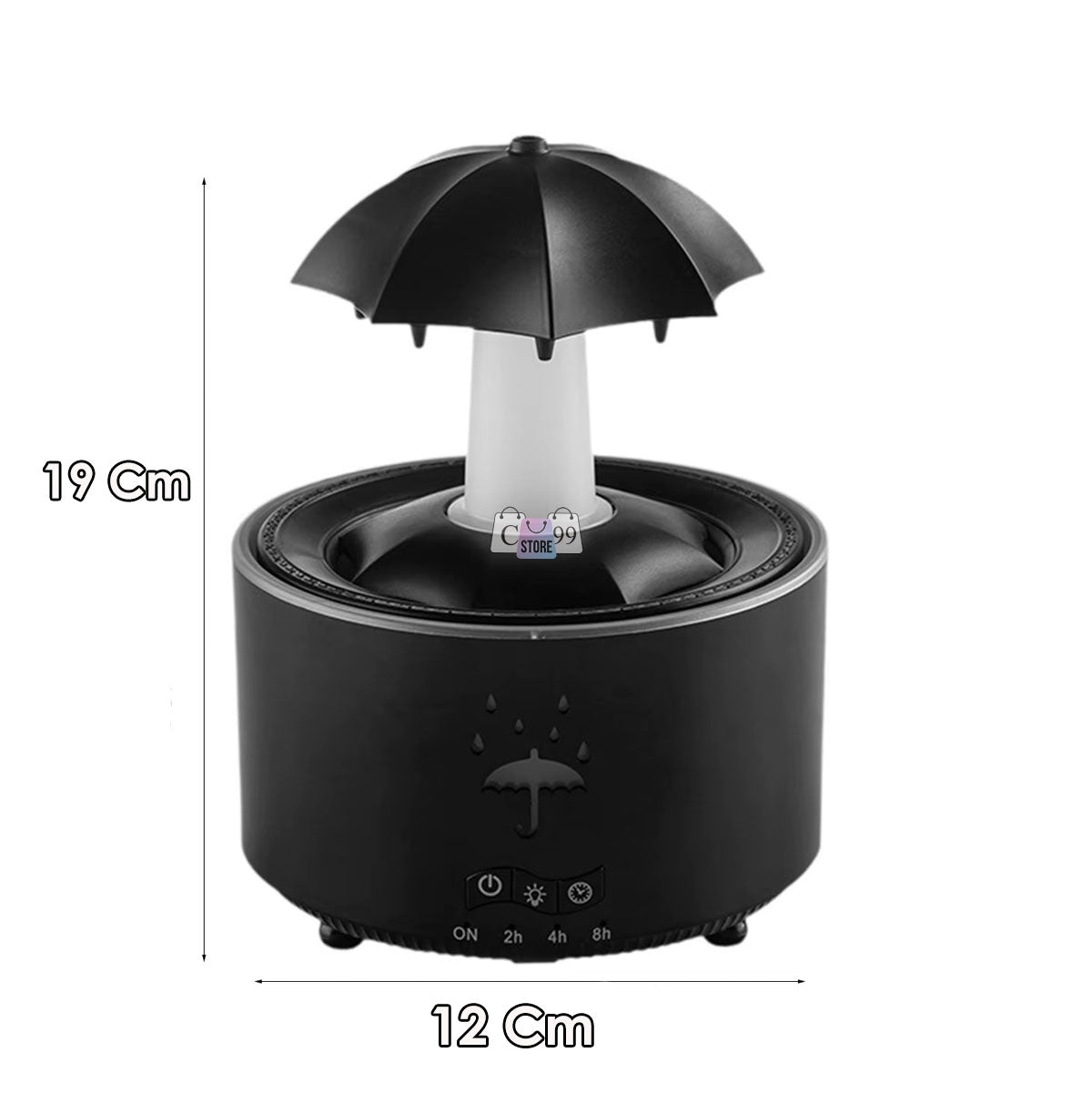 Humificador Sombrilla Relajante Lluvia