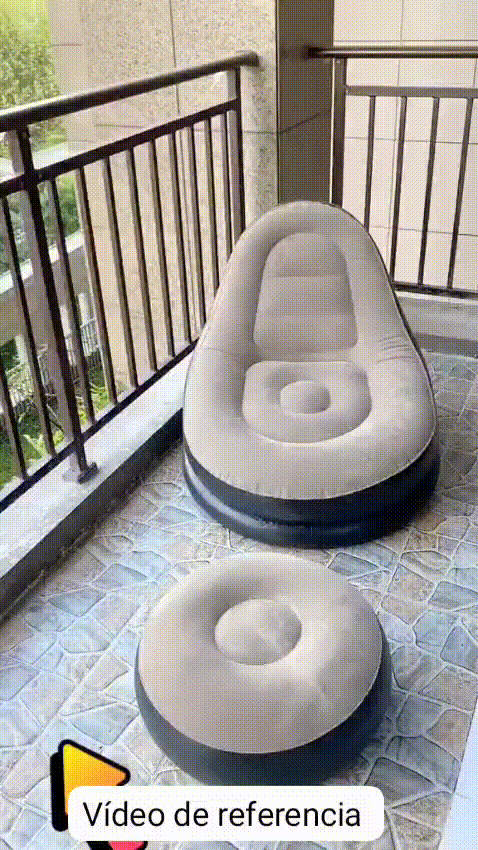 Sillón inflable