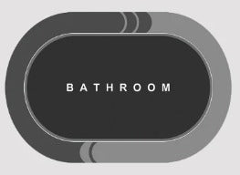 Tapete De Baño Absorbente